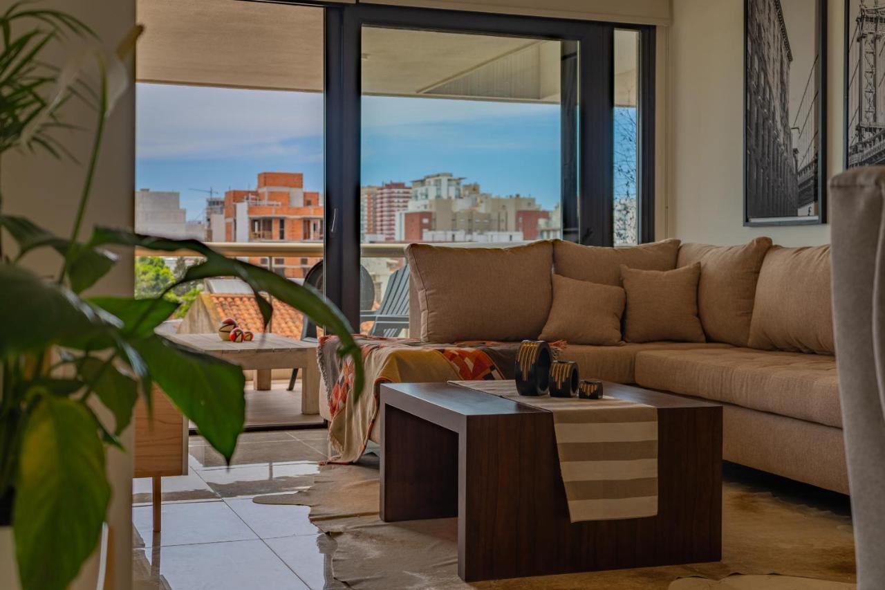 马德普拉塔Departamento Playa Grande Luxury 6 Pax公寓 外观 照片